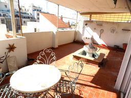 Gran terraza de ático en Valencia