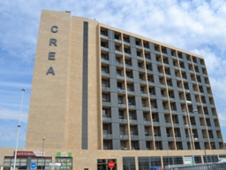 Fachada Loft en residencial CREA en Burjassot
