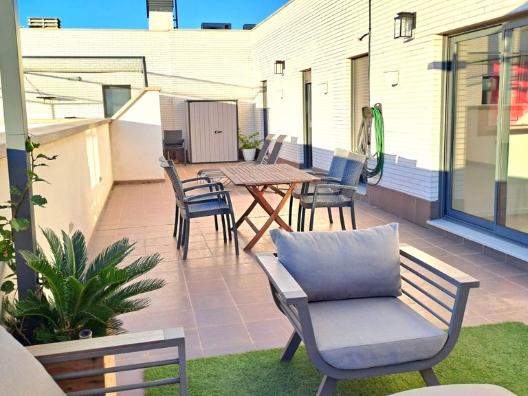 Terraza en Ático en Residencial en Torrent